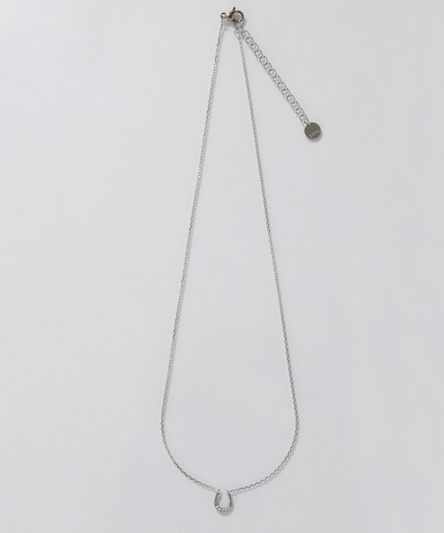 Phoebe（フィービィー）の「【金属アレルギー対応】リッチラインホースシューネックレス/馬蹄/全長:40cm+5cm/サージカルステンレス（ネックレス・レディース・イエローゴールド/シルバー・FREE）」の14枚目の写真