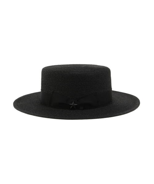Schott（ショット）の「Schott/ショット/RAFFIA BRAID BOATER HAT