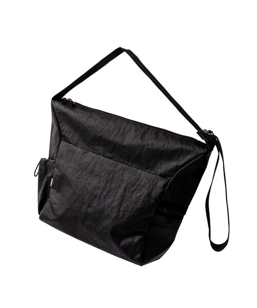 NIEEH 黒 ショルダーバッグ 新品タグ付き L-zip one handle / leather (Custom-made for niguramu