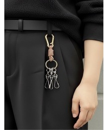1004ST（イチマルマルヨンエスティー）の「カラビナ キーリング デザイナーズ ストラップ（キーホルダー）」