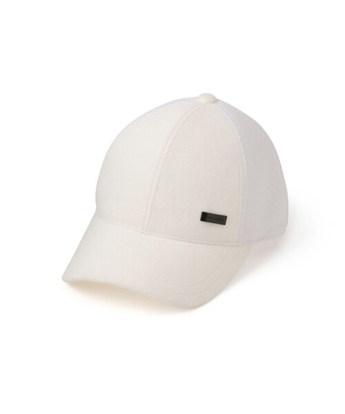 JUN&ROPE'（ジュンアンドロペ）の「パイルメッシュキャップ（キャップ・メンズ・ブラック/チャコールグレー/ホワイト・FREE）」の2枚目の写真