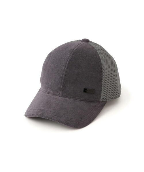 JUN&ROPE'（ジュンアンドロペ）の「パイルメッシュキャップ（キャップ・メンズ・ブラック/チャコールグレー/ホワイト・FREE）」の3枚目の写真