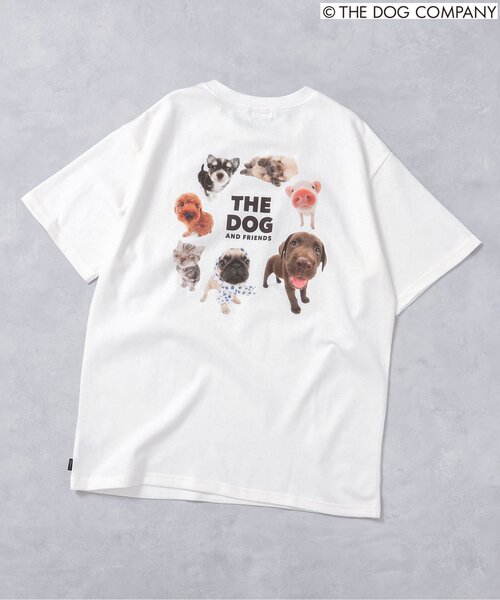 Tシャツ・カットソー [ODOR] Holly dog tee Amazon | オージープー フローラル オージープー 犬 オージー
