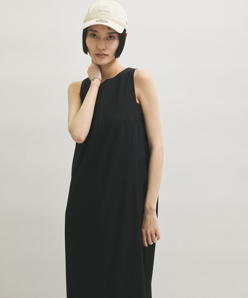 アダムエロペ　バックオープンストレートワンピース バックオープンストレートワンピース（ワンピース）｜ADAM ET ROPE