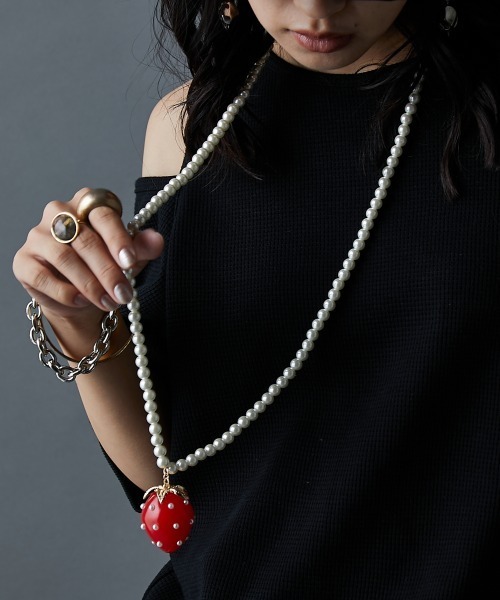 SWAROVSKI Collection I Somnia ビーズ ロング ネックレス SWAROVSKI Collection I Somnia ビーズ ロング ネックレス