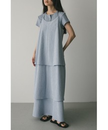 プリーツジャガードキャミワンピース（ワンピース）｜STYLEMIXER