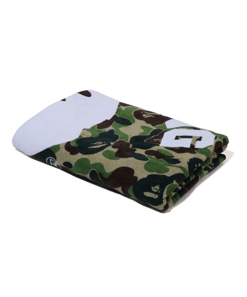 ABC CAMO BAPE STA BEACH TOWEL ビーチバスタオル New A Bathing Ape ABC CAMO BAPE STA BEACH TOWEL Blue