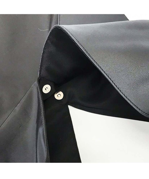 Edit Sheen（エディットシーン）の「コンビ素材トライアングルトート（トートバッグ・レディース・ベージュ/ブラック/グレー・FREE）」の9枚目の写真