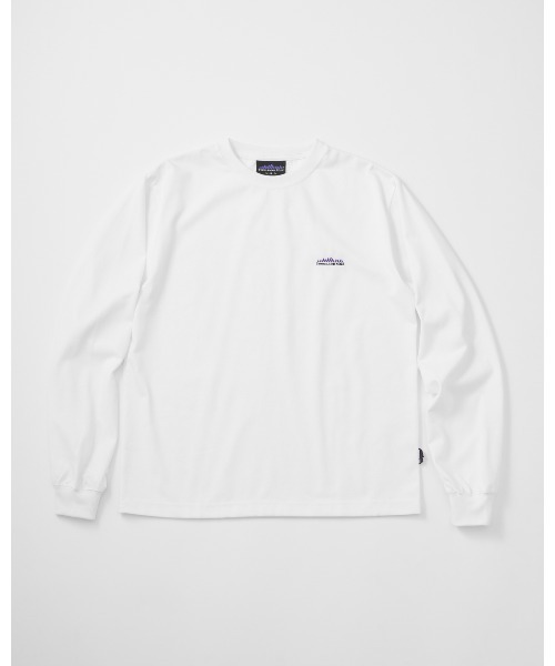 THOUSAND MILE（サウザンドマイル）の「【THOUSAND MILE】LONG SLEEVE T-SHIRT/ロングスリーブTシャツ（Tシャツ/カットソー・メンズ・ネイビー/ホワイト/ボルドー/グリーン/ブラック/グレー/ライトブラウン・XS/S/M/L/XL）」の2枚目の写真