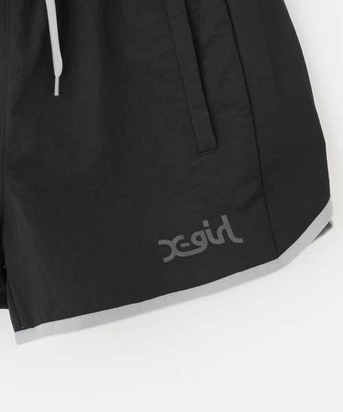 X-girl SPORTS(エックスガールスポーツ)の「WIND UP SHORTS(その他パンツ・レディース・グレー/ライトイエロー/ブラック/ホワイト・SMALL/MEDIUM/LARGE)」の21枚目の写真