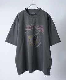【Starting Over/スターティングオーバー】rusty logo hard wash T-shirt/ラスティーロゴ ハードウオッシュ 半袖Tシャツ ワンポイント ブランドロゴ バックプリント