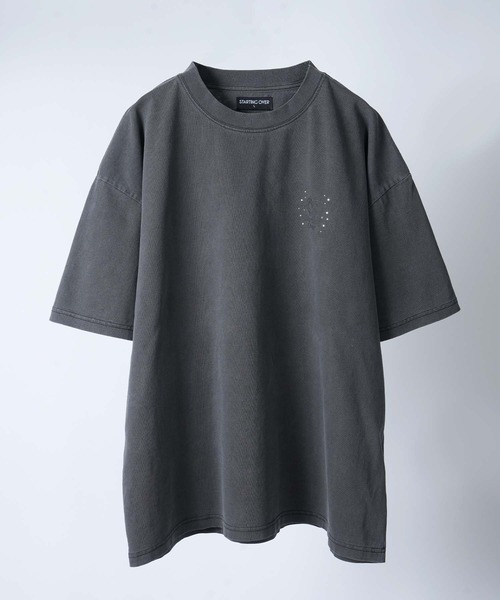 Starting Over（スターティングオーバー）の「【Starting Over/スターティングオーバー】rusty logo hard wash T-shirt/ラスティーロゴ ハードウオッシュ 半袖Tシャツ　ワンポイント ブランドロゴ バックプリント（Tシャツ/カットソー・メンズ・ブラウン/ホワイト/ホワイト系その他/ブラック系その他4/ブラック/ブラウン系その他/ブラック系その他2/サックスブルー/ブルー系その他/ブラック系その他/ブラック系その他3/ホワイト系その他2・M/L）」の17枚目の写真