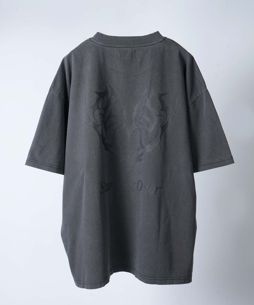 Starting Over（スターティングオーバー）の「【Starting Over/スターティングオーバー】rusty logo hard wash T-shirt/ラスティーロゴ ハードウオッシュ 半袖Tシャツ　ワンポイント ブランドロゴ バックプリント（Tシャツ/カットソー・メンズ・ブラウン/ホワイト/ホワイト系その他/ブラック系その他4/ブラック/ブラウン系その他/ブラック系その他2/サックスブルー/ブルー系その他/ブラック系その他/ブラック系その他3/ホワイト系その他2・M/L）」の18枚目の写真