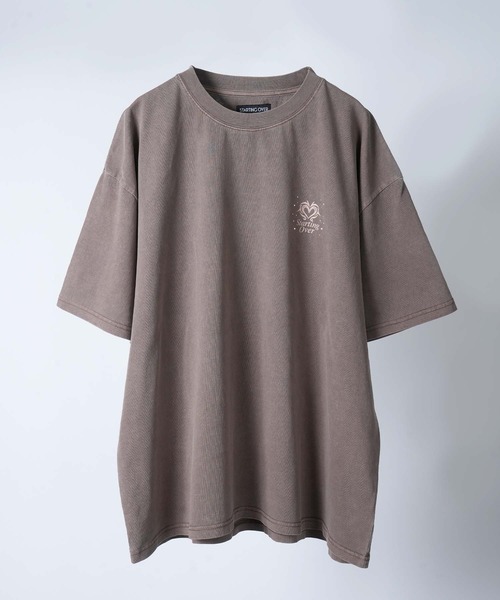 Starting Over（スターティングオーバー）の「【Starting Over/スターティングオーバー】rusty logo hard wash T-shirt/ラスティーロゴ ハードウオッシュ 半袖Tシャツ　ワンポイント ブランドロゴ バックプリント（Tシャツ/カットソー・メンズ・ブラウン/ホワイト/ホワイト系その他/ブラック系その他4/ブラック/ブラウン系その他/ブラック系その他2/サックスブルー/ブルー系その他/ブラック系その他/ブラック系その他3/ホワイト系その他2・M/L）」の19枚目の写真