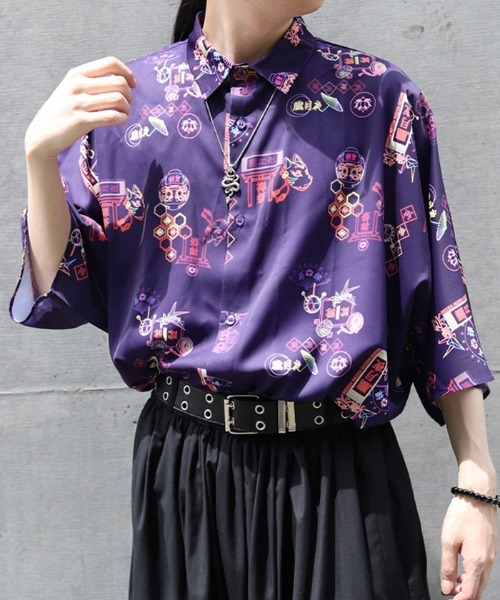 EFFLORESCENCE ネイビー 半袖シャツ(Lサイズ） Amazon.com: Fox Racing Mens Fox X Honda Premium Short Sleeve