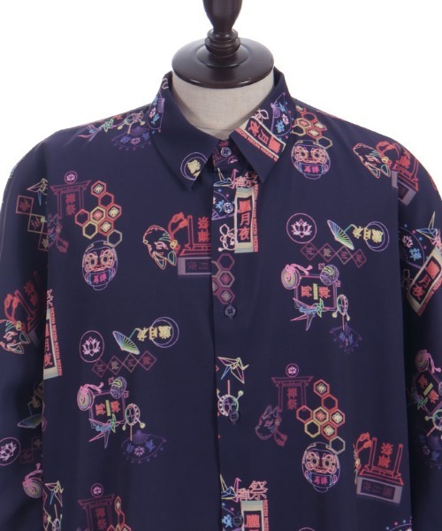 定価 38500円 HEUGN 別注 半袖 シャツ フラワー プリント 定価 38500円 HEUGN 別注 半袖 シャツ フラワー プリント - メルカリ