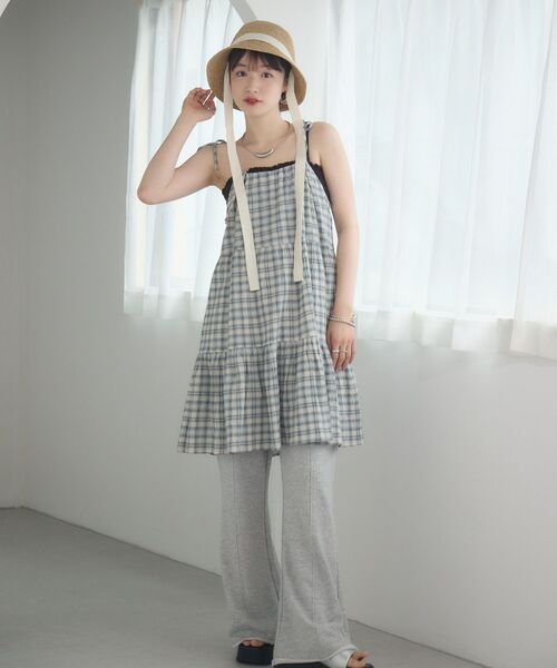 RETRO GIRL(レトロガール)の「アソートレイヤードOP(ワンピース・レディース・ブラウン系その他/ブルー系その他2/オフホワイト/ブラウン系その他2・FREE)」の11枚目の写真