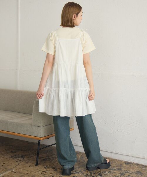 RETRO GIRL(レトロガール)の「アソートレイヤードOP(ワンピース・レディース・ブラウン系その他/ブルー系その他2/オフホワイト/ブラウン系その他2・FREE)」の21枚目の写真