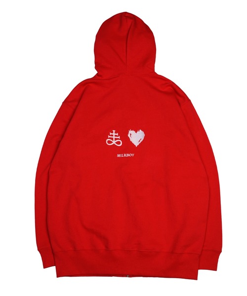 MILKBOY（ミルクボーイ）の「THE FEAR ZIP パーカー（パーカー・レディース・C/A/B・XL/L）」の7枚目の写真