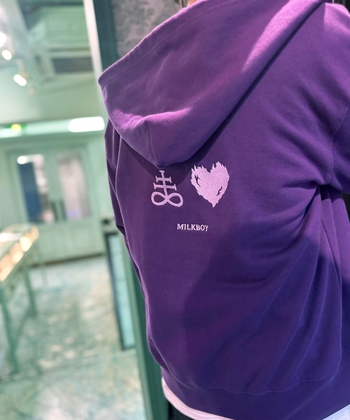 MILKBOY（ミルクボーイ）の「THE FEAR ZIP パーカー（パーカー・レディース・C/A/B・XL/L）」の20枚目の写真