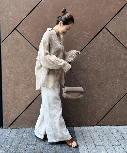 JOURNALSTANDARD リネンメッシュシャツ リネンメッシュシャツ（シャツ/ブラウス）｜JOURNAL STANDARD