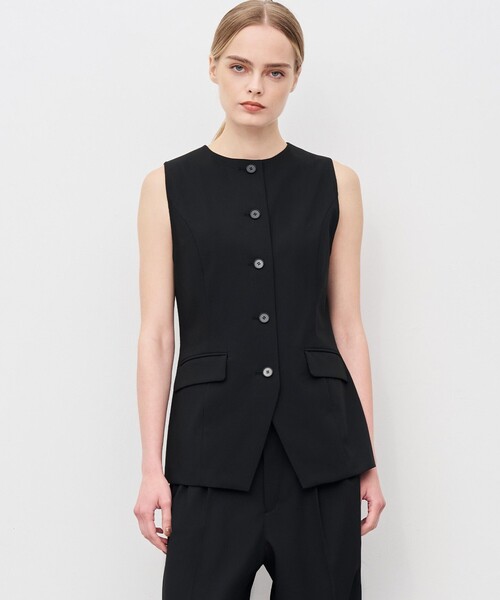 TRツイル ジレブラウス