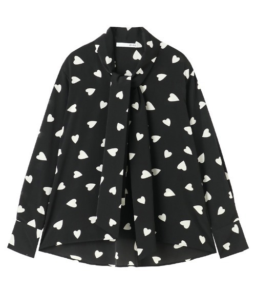 新品未使用タグ付き♡新作！JENNE 日本製ハートボータイブラウス ジェンヌ セール】日本製ハートボータイブラウス（Tシャツ/カットソー）｜JENNE