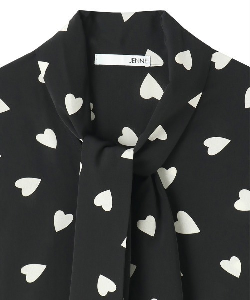 セール】日本製ハートボータイブラウス（Tシャツ/カットソー）｜JENNE