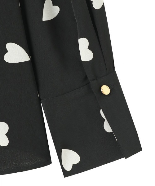 セール】日本製ハートボータイブラウス（Tシャツ/カットソー）｜JENNE