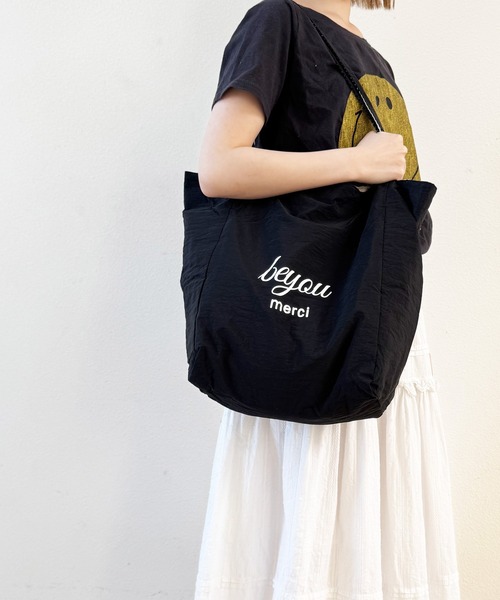 NOLITA LABORATORY(ノリータラボラトリー)の「【 NOLITA / ノリータ 】 リバーシブル タイプ ショルダー トートバッグ ボーダー ショルダーバッグ(ショルダーバッグ・レディース・ネイビー/ブラック/ベージュ/グリーン・FREE)」の12枚目の写真