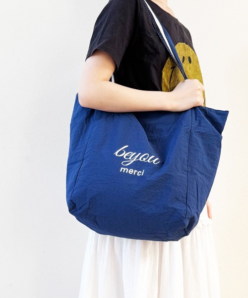 NOLITA LABORATORY(ノリータラボラトリー)の「【 NOLITA / ノリータ 】 リバーシブル タイプ ショルダー トートバッグ ボーダー ショルダーバッグ(ショルダーバッグ・レディース・ネイビー/ブラック/ベージュ/グリーン・FREE)」の18枚目の写真
