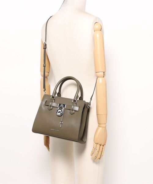 MICHAEL KORS(マイケルコース)の「LANDON SM SATCHEL サッチェル(ハンドバッグ・レディース・オリーブ・FREE)」の5枚目の写真