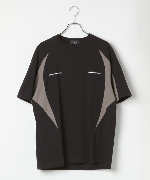 3.3 Field Trip （3.3フィールドトリップ）の「3.3 Field Trip／切り替えスポーツT（Tシャツ/カットソー・メンズ・ホワイト/ブラック・MEDIUM/LARGE）」の14枚目の写真