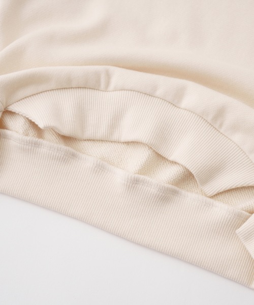 PUPPAPUPO（プッパプーポ）の「袖シアーボリューム スウェット トレーナー（スウェット・キッズ・ピンク/ブルー/アイボリー・80/90/100/110/120/130）」の8枚目の写真