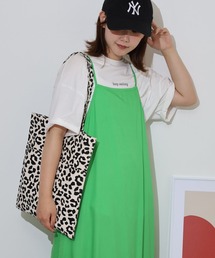 FUNALIVE（ファンアライブ）の「レーヨンバックリボンキャミワンピース（ワンピース）」