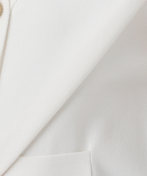 Spick & Span（スピックアンドスパン）の「《WEB限定 / 追加2》ウォッシャブルVネックニットベスト（ベスト・レディース・ブラック/ホワイト・FREE）」の6枚目の写真