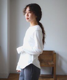 B:MING by BEAMS | SIMPLE YET オリジナル コットン ロング スリーブ(Tシャツ/カットソー)
