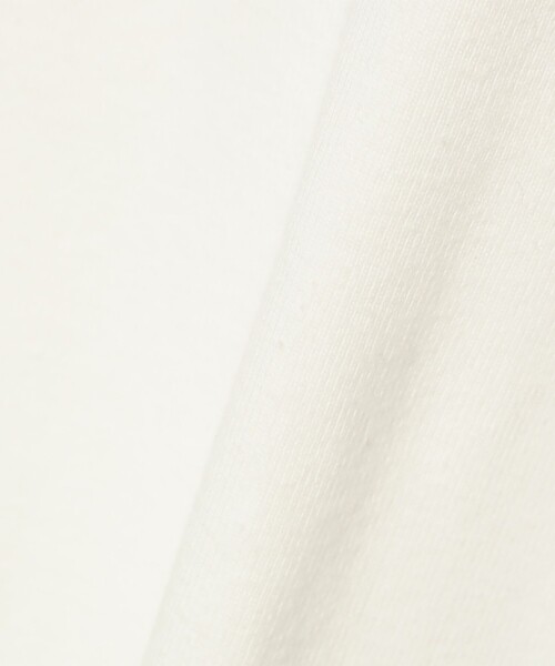 B:MING by BEAMS（ビーミングバイビームス）の「SIMPLE YET オリジナル コットン ロング スリーブ（Tシャツ/カットソー・レディース・オフホワイト/ブラック・ONE SIZE）」の10枚目の写真