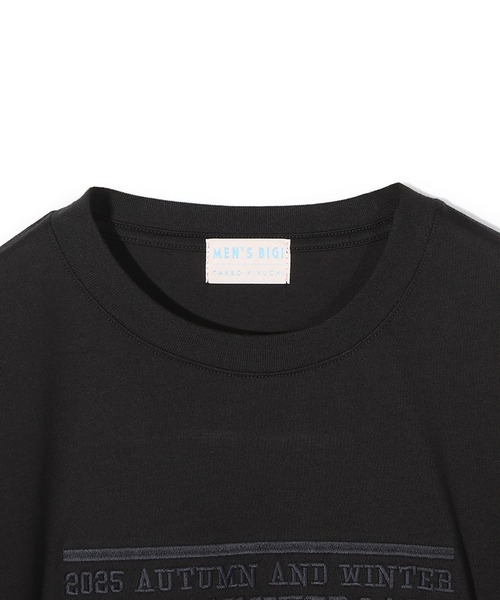 MEN'S BIGI(メンズビギ)の「【50th Anniv . 菊池武夫】LOGO T SHIRTS(Tシャツ/カットソー・メンズ・ホワイト/ブラック・03/01/02)」の5枚目の写真