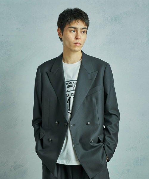 MEN'S BIGI(メンズビギ)の「【50th Anniv . 菊池武夫】LOGO T SHIRTS(Tシャツ/カットソー・メンズ・ホワイト/ブラック・03/01/02)」の12枚目の写真