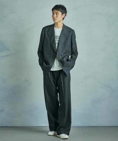MEN'S BIGI(メンズビギ)の「【50th Anniv . 菊池武夫】LOGO T SHIRTS(Tシャツ/カットソー・メンズ・ホワイト/ブラック・03/01/02)」の11枚目の写真