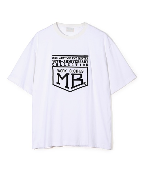 MEN'S BIGI(メンズビギ)の「【50th Anniv . 菊池武夫】LOGO T SHIRTS(Tシャツ/カットソー・メンズ・ホワイト/ブラック・03/01/02)」の17枚目の写真