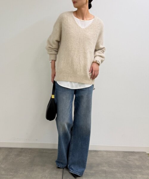 LOUNGEDRESS FURカシミヤVニット FURカシミヤVニット | LOUNGEDRESS(ラウンジドレス)レディース