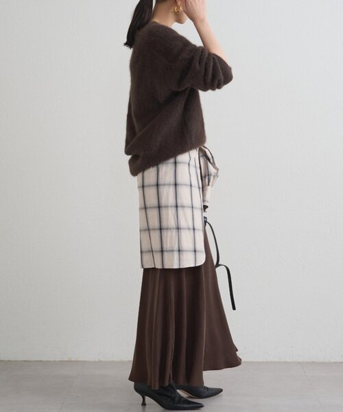 FURカシミヤVニット（ニット/セーター）｜LOUNGEDRESS（ラウンジドレス