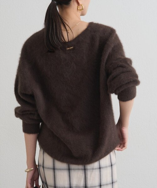 LOUNGEDRESS FURカシミヤVニット FURカシミヤVニット（ニット/セーター）｜LOUNGEDRESS（ラウンジ