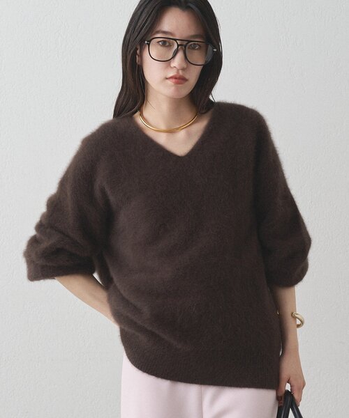 LOUNGEDRESS FURカシミヤVニット FURカシミヤVニット（ニット/セーター）｜LOUNGEDRESS（ラウンジ