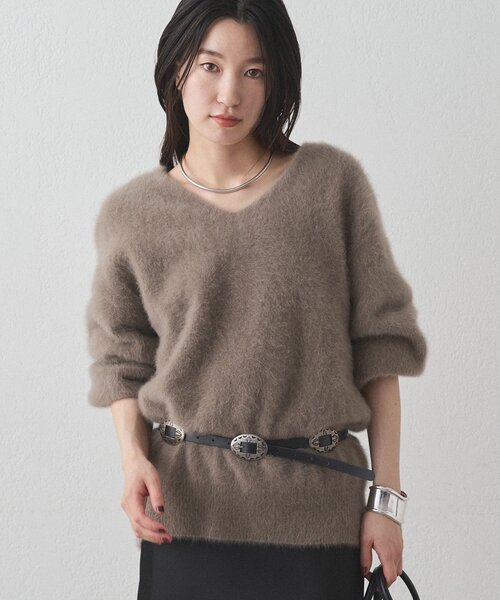 LOUNGEDRESS FURカシミヤVニット FURカシミヤVニット（ニット/セーター）｜LOUNGEDRESS（ラウンジ