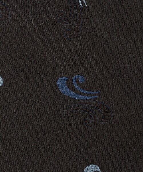 UNITED ARROWS（ユナイテッドアローズ）の「ウェーブ ジャガード ネクタイ（ネクタイ・メンズ・ダークブラウン/ネイビー・FREE）」の5枚目の写真