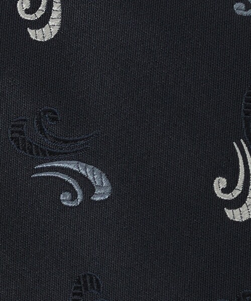 UNITED ARROWS（ユナイテッドアローズ）の「ウェーブ ジャガード ネクタイ（ネクタイ・メンズ・ダークブラウン/ネイビー・FREE）」の7枚目の写真