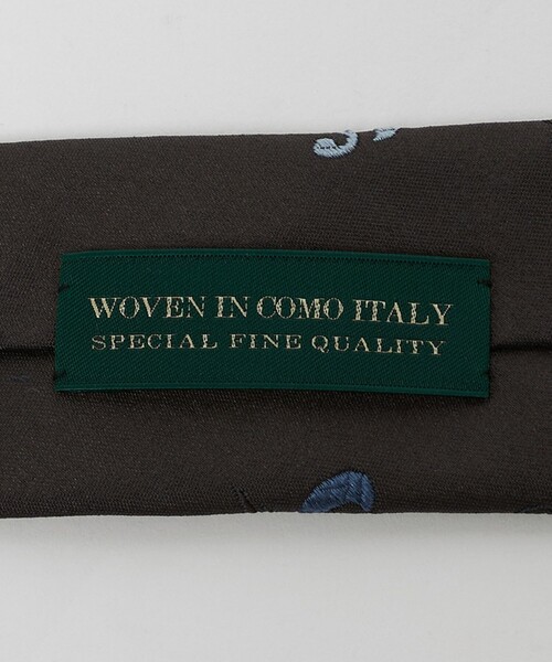 UNITED ARROWS（ユナイテッドアローズ）の「ウェーブ ジャガード ネクタイ（ネクタイ・メンズ・ダークブラウン/ネイビー・FREE）」の9枚目の写真